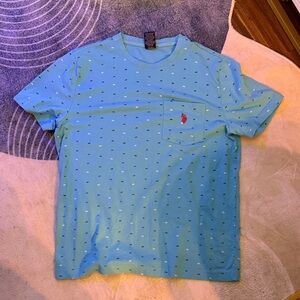 U.S. Polo Assn. Light Blue Short Sleeve Tee